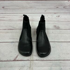 Naot Konini Ankle Boot Black Raven Crackle Leather Shoe Women's Size 37 / 6 US